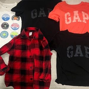 Boys Gap Boy XS short sleeve lot